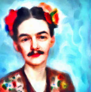 Könyv Frida Kahlo stílusában angolul kérve.